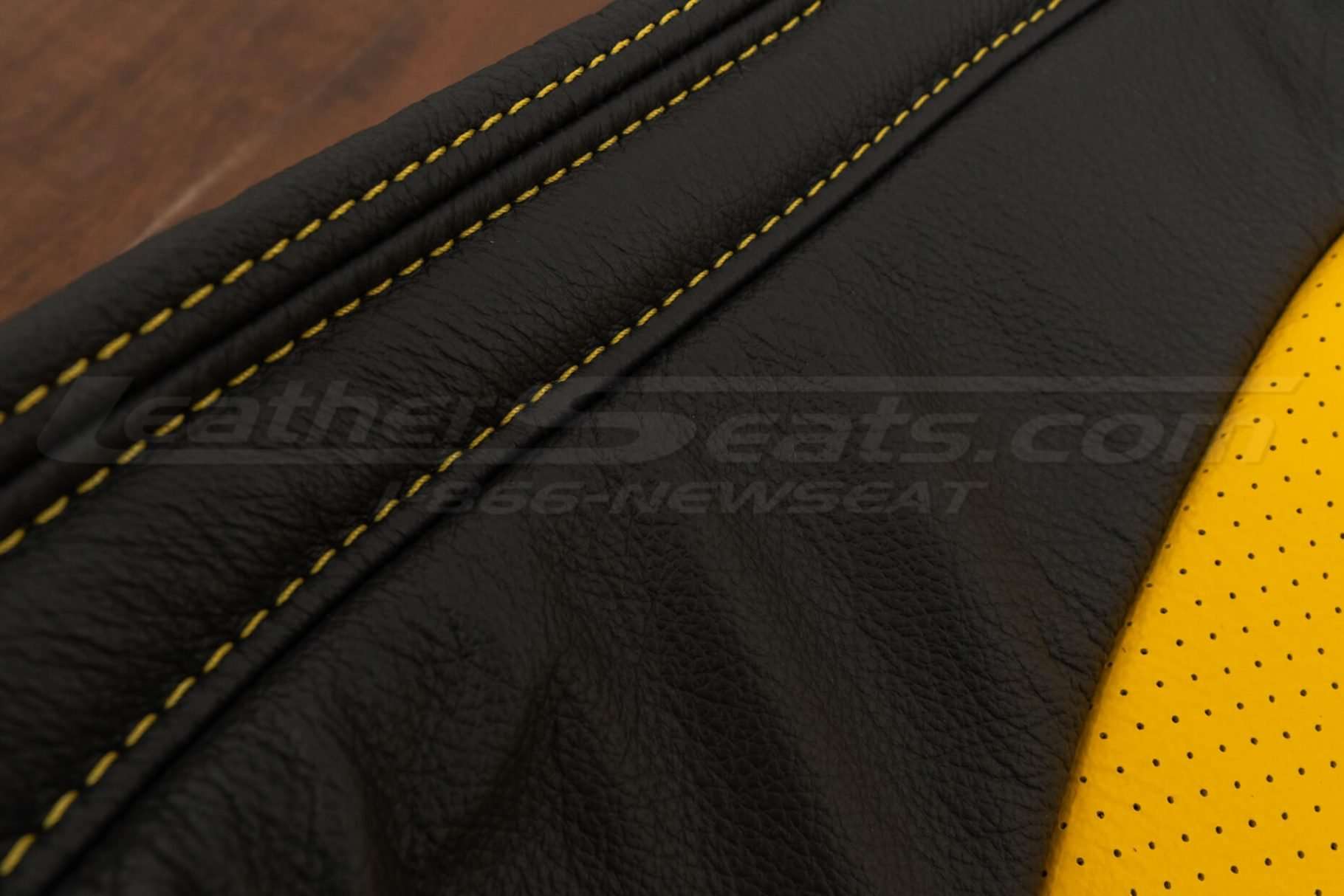 Velocity Yellow double-stitching