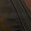 Velocity Yellow double-stitching close-up