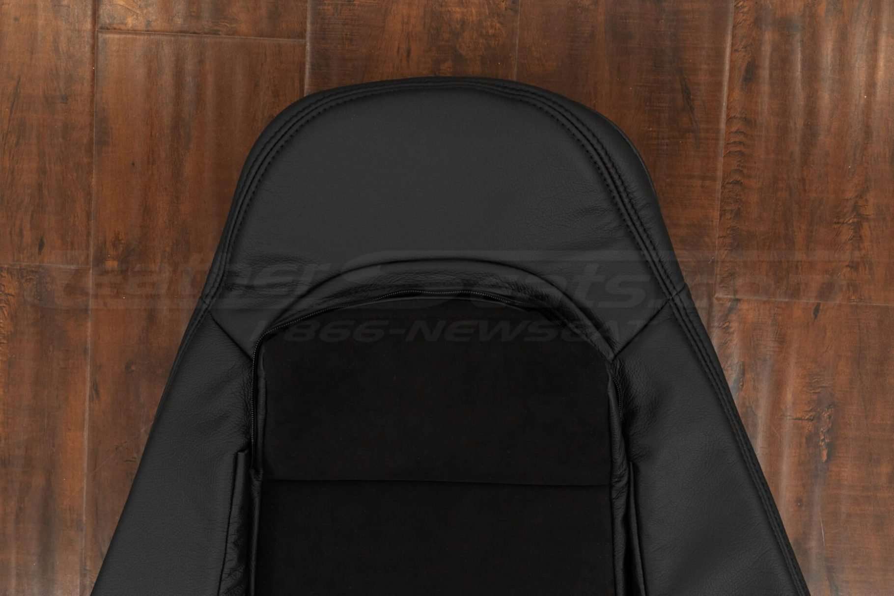 Upper section of backrest