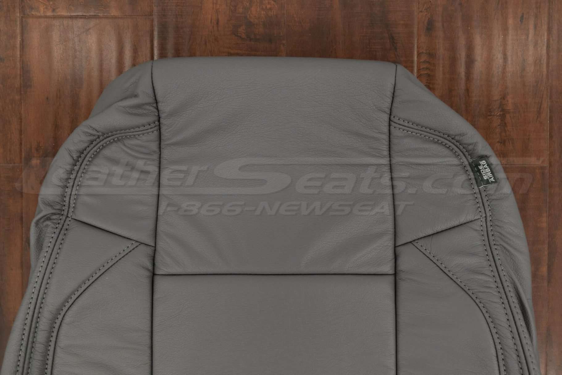 Upper section of front backrest