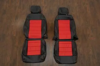 07-10 Jeep Wrangler Upholstery Kit - Black / Bright Red - Featured Image