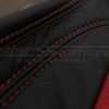 07-10 Jeep Wrangler Upholstery Kit - Black / Bright Red - Bright red stitching