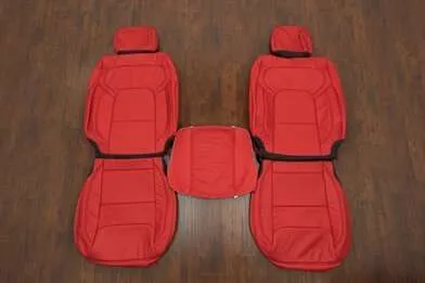 Dodge Ram Crew Cab Upholstery Kit - Bright Red - Featured Image