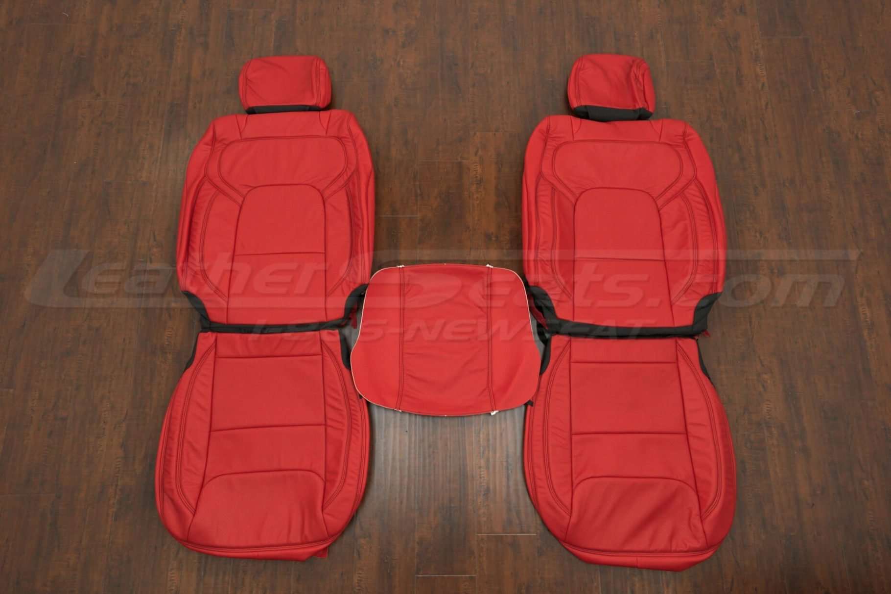2021 Dodge Ram Bright Red Leather Kit - Front row upholstery w/ console