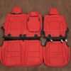 2021 Dodge Ram Bright Red Leather Kit - Rear seat upholstery and armrest