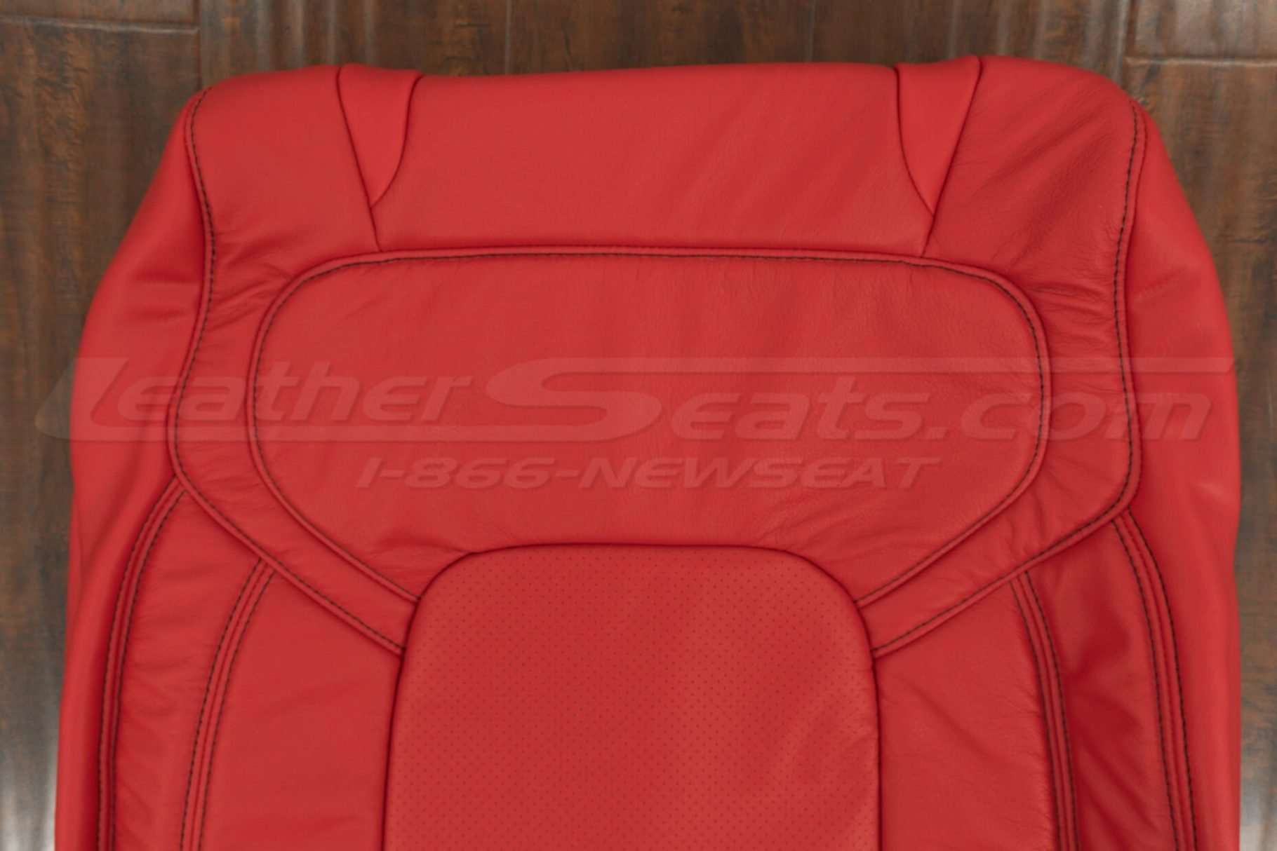 Upper section of backrest