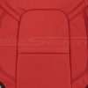 Perforated combo on backrest