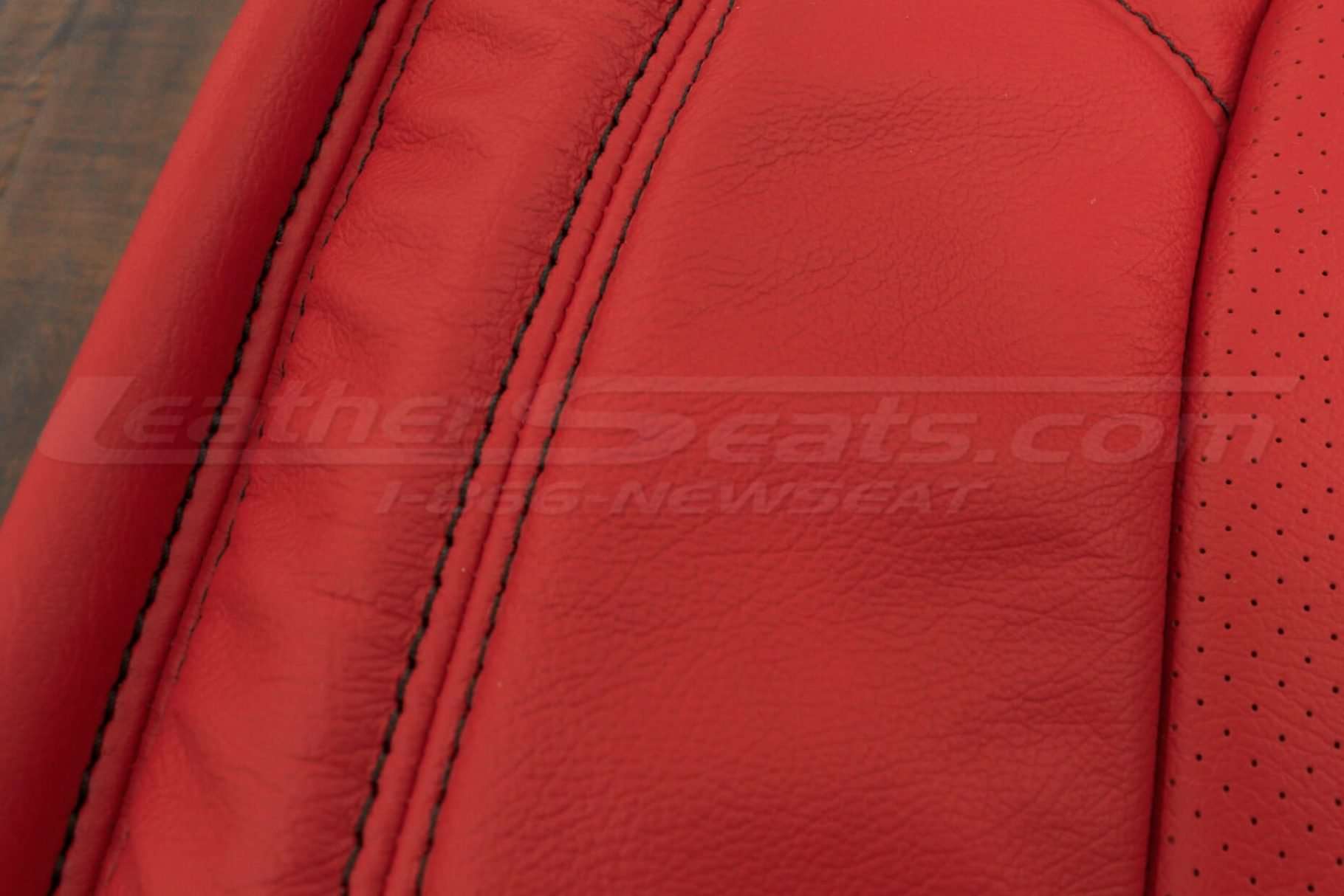 double-stitching close-up[