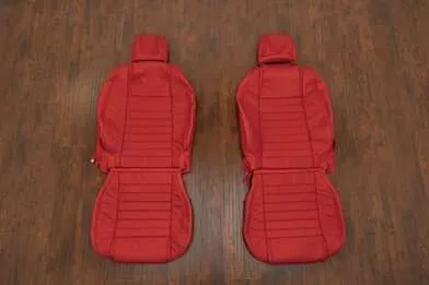 Ford Mustang Leather Kit - Bright Red