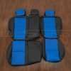 Black and Cobalt Toyota FJ Cruiser Upholstery Kit - Rear Seats