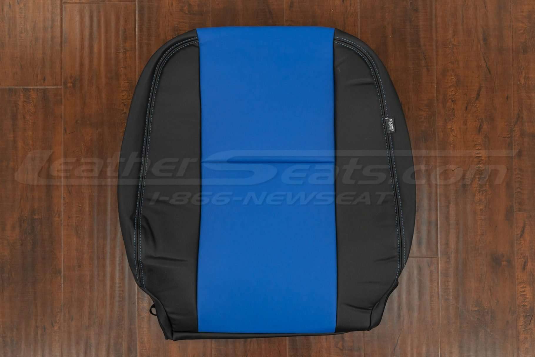 Front backrest upholstery