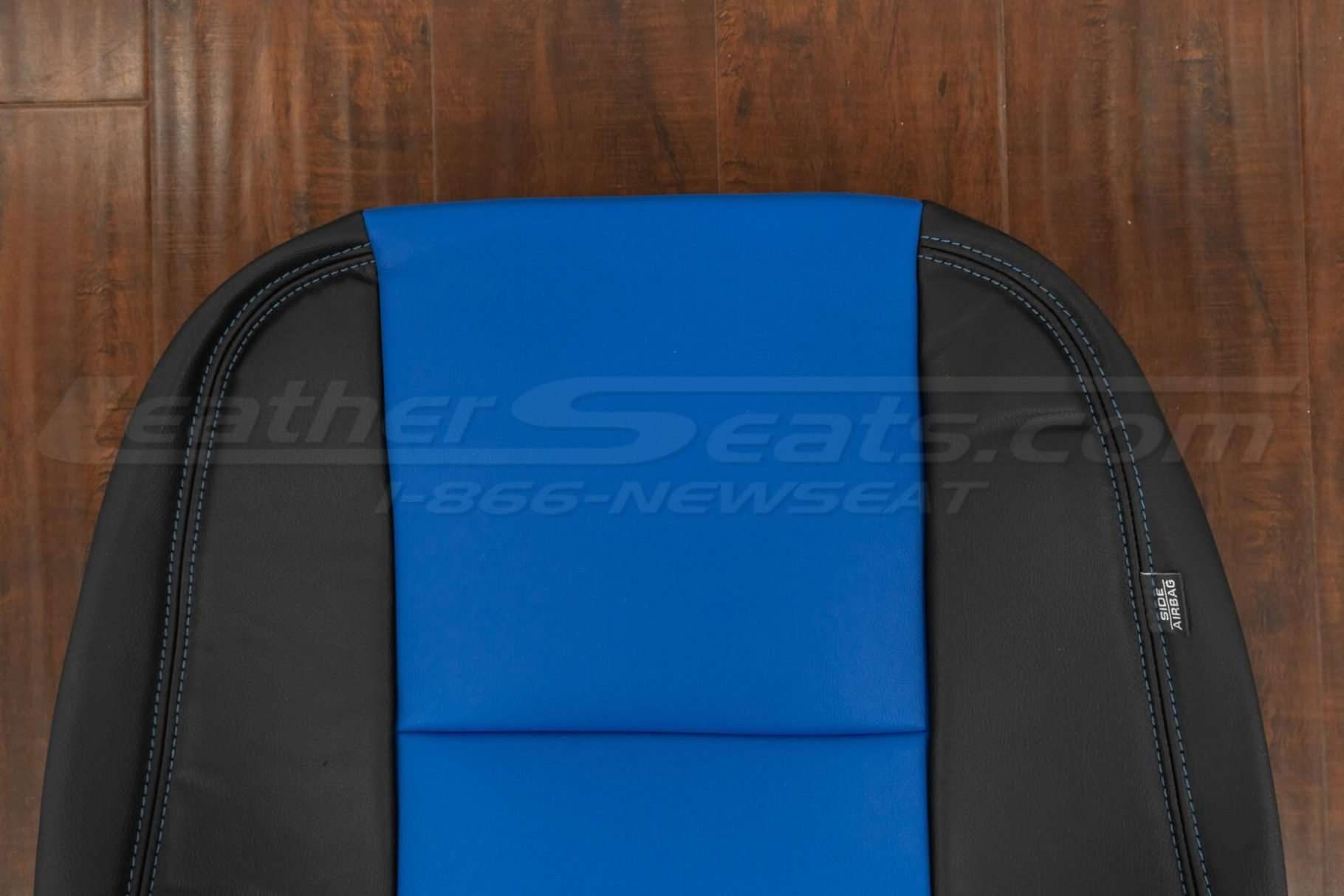 Upper section of backrest