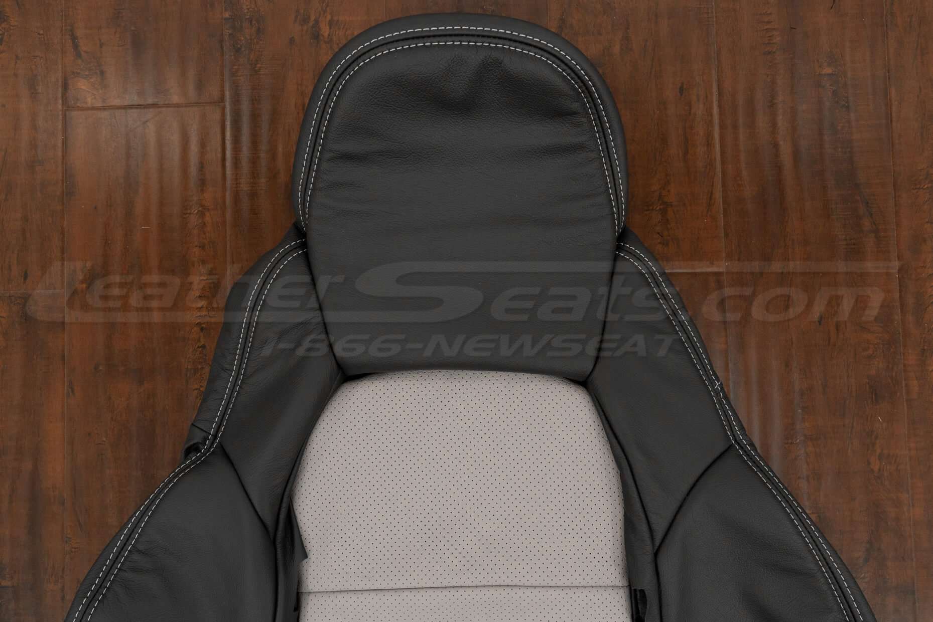 Upper section of backrest & headrest