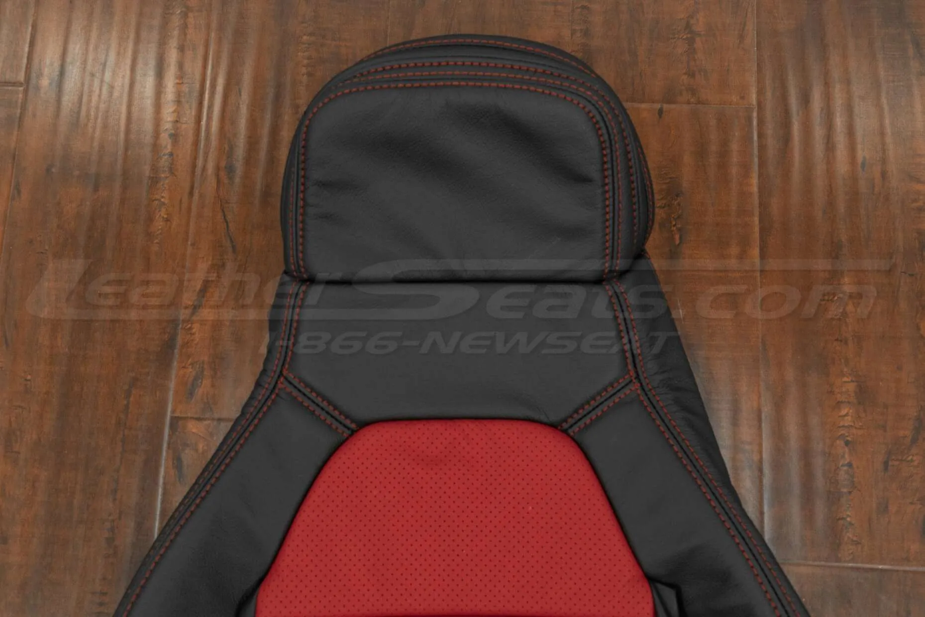 Upper section of backrest & headrest