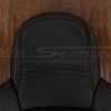 Mazda Miata Roadster - bright Red double-stitched headrest