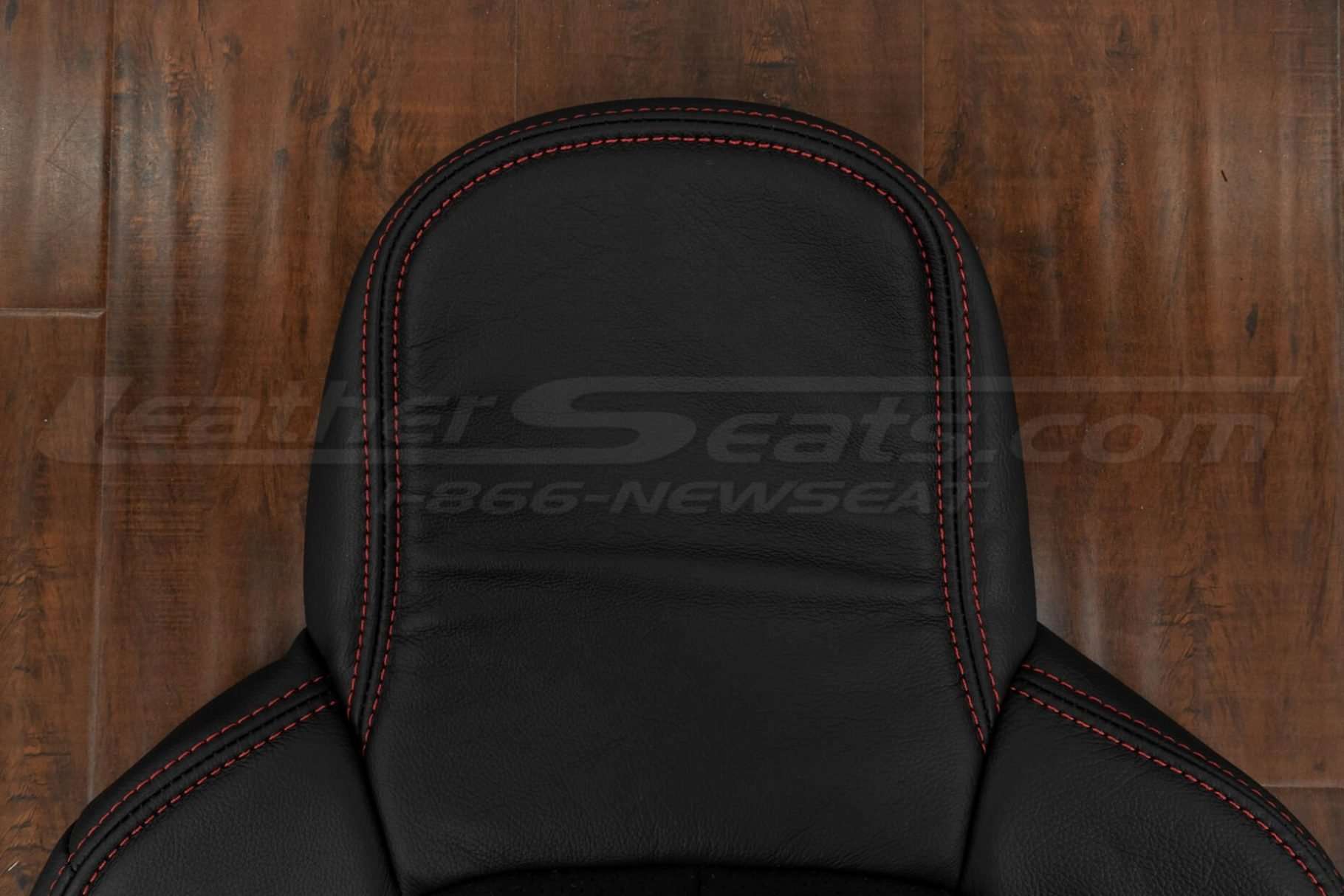 Mazda Miata Roadster - bright Red double-stitched headrest