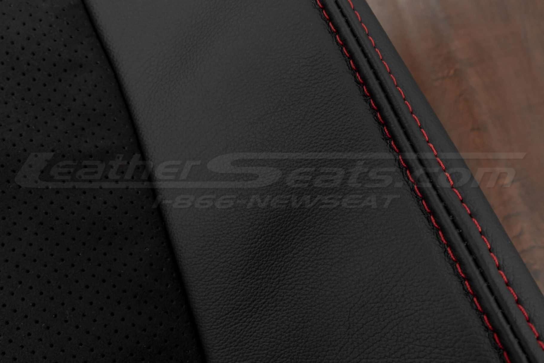 Double stitching & Suede vs leather comparison