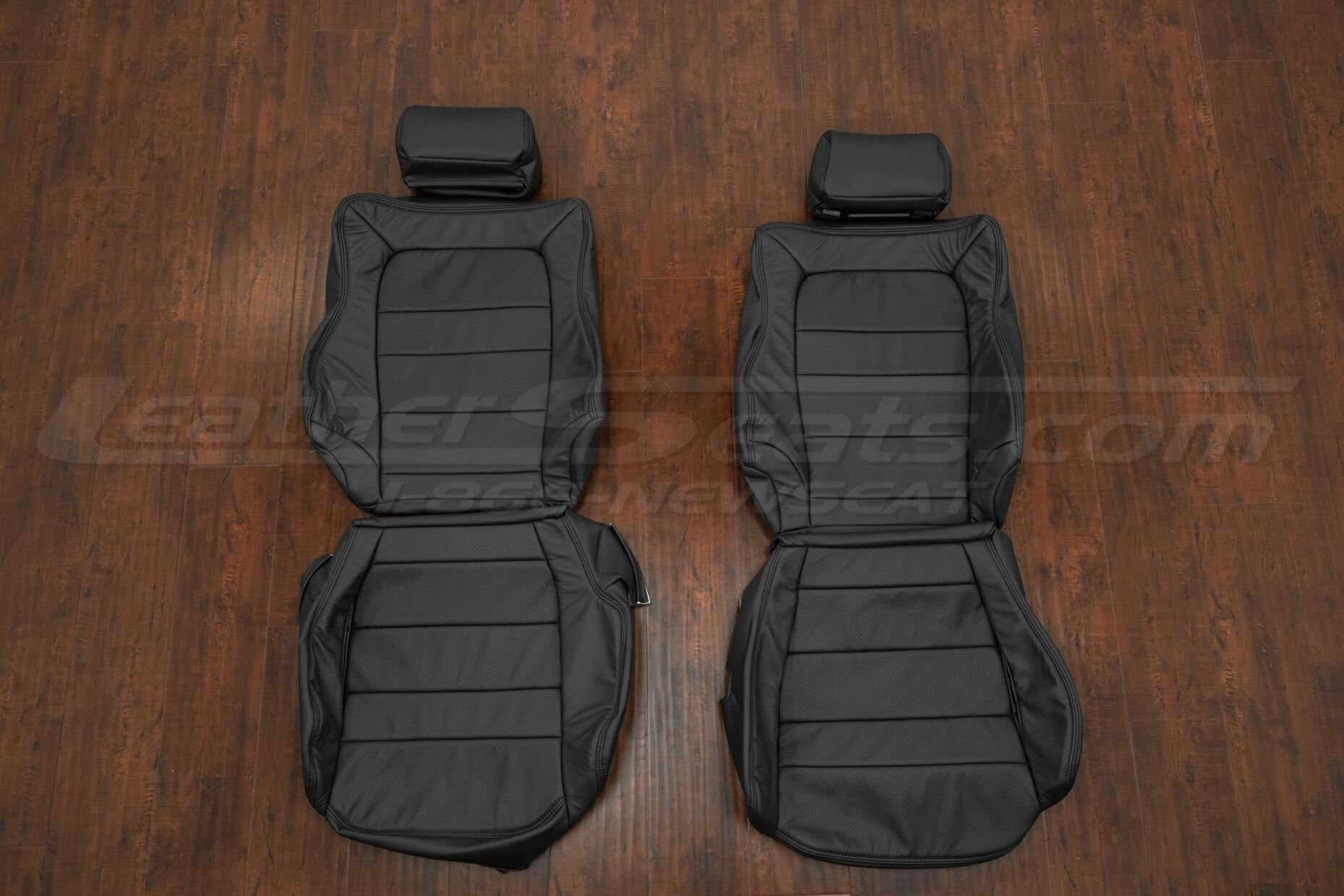 Mitsubishi 3000GT Leather Kit - Dark Graphite - Front Seat Upholstery