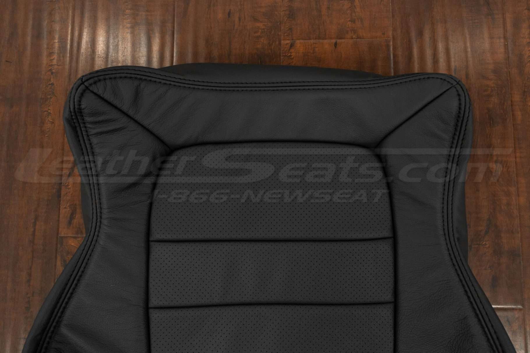 Upper section of backrest