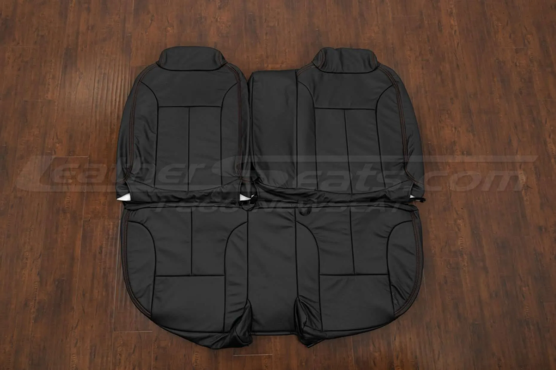 Chevrolet Colorado Leather Kit - Black - Rear seat upholstery