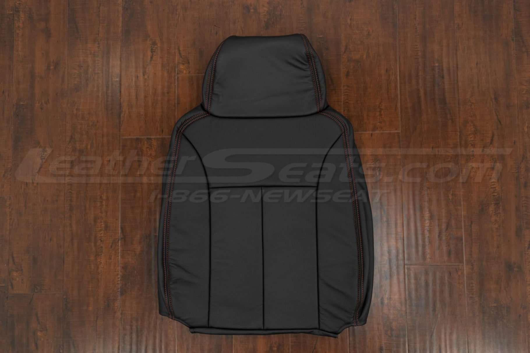 Front backrest upholstery