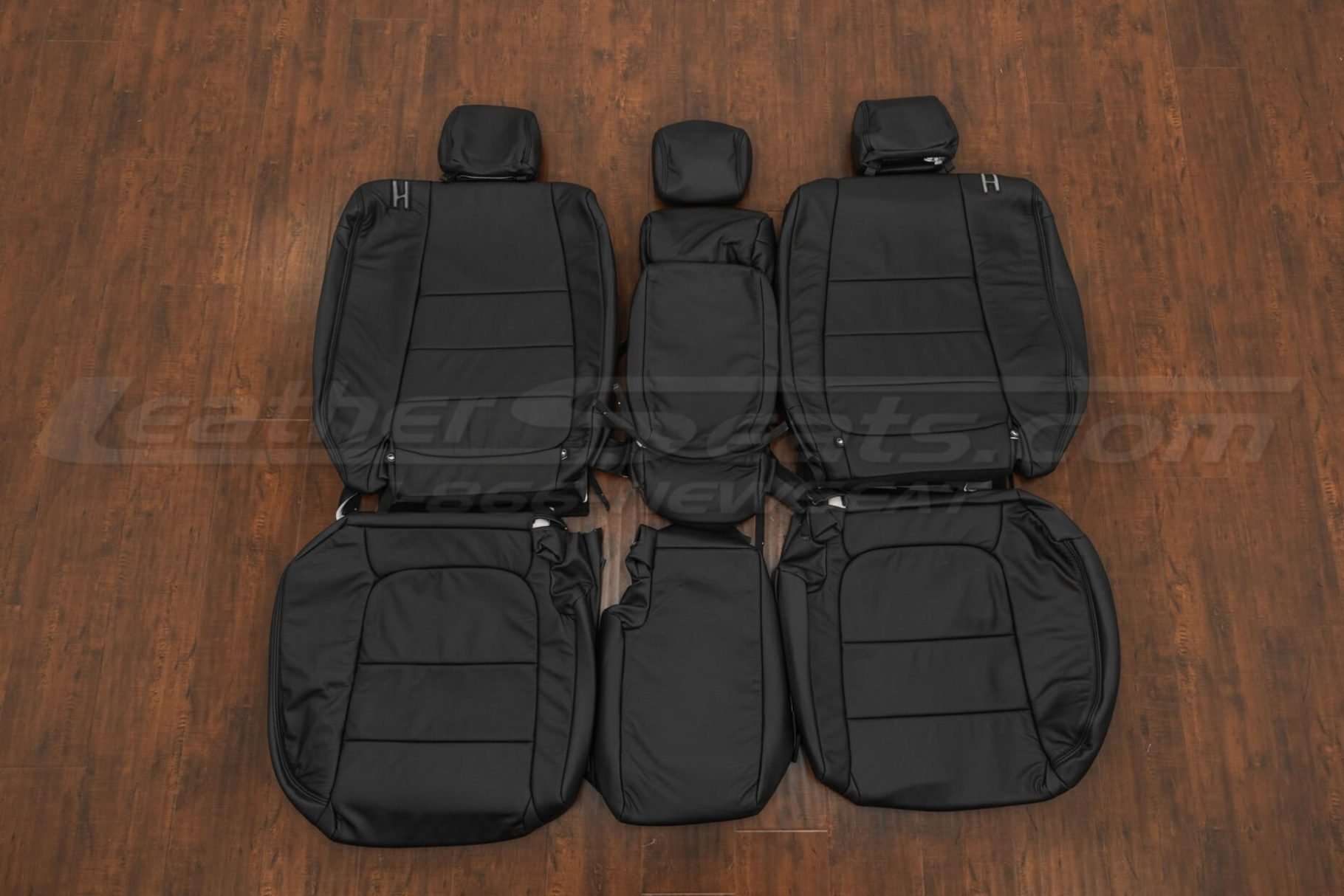 2016 Mazda CX-5 Touring Leather Kit - Black - Rear seat upholstery with armrest
