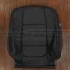 Front backrest upholstery
