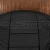 Upper section of front backrest