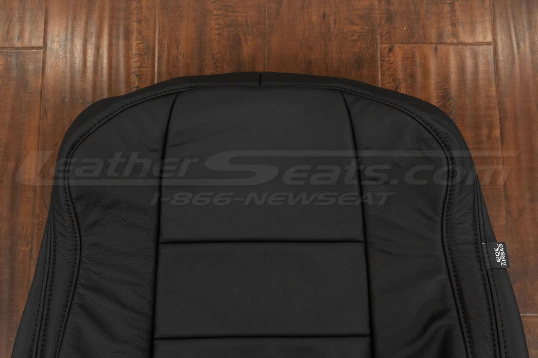 Upper section of front backrest