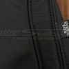 Side airbag tag with double-stitching