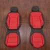 2019-2021 Chevrolet Silverado CNC Stitched Leather Seats - Front seat upholstery