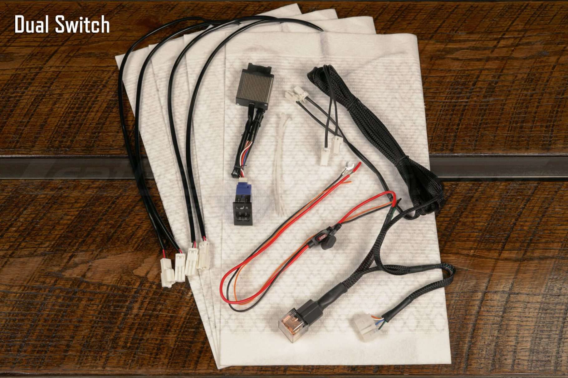 Dual Switch Seat Heaters Full Package