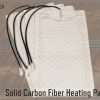 Solid Carbon Heating Pads for Dual Switch Seat Heaters
