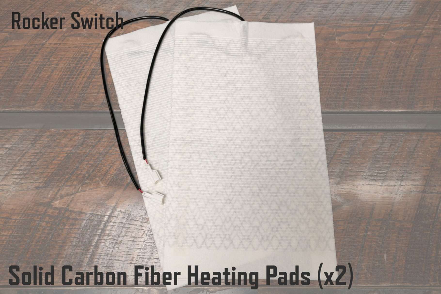 Rocker Switch Carbon Fiber Heating Pads