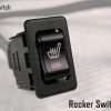 Rocker Seat Heater Switch