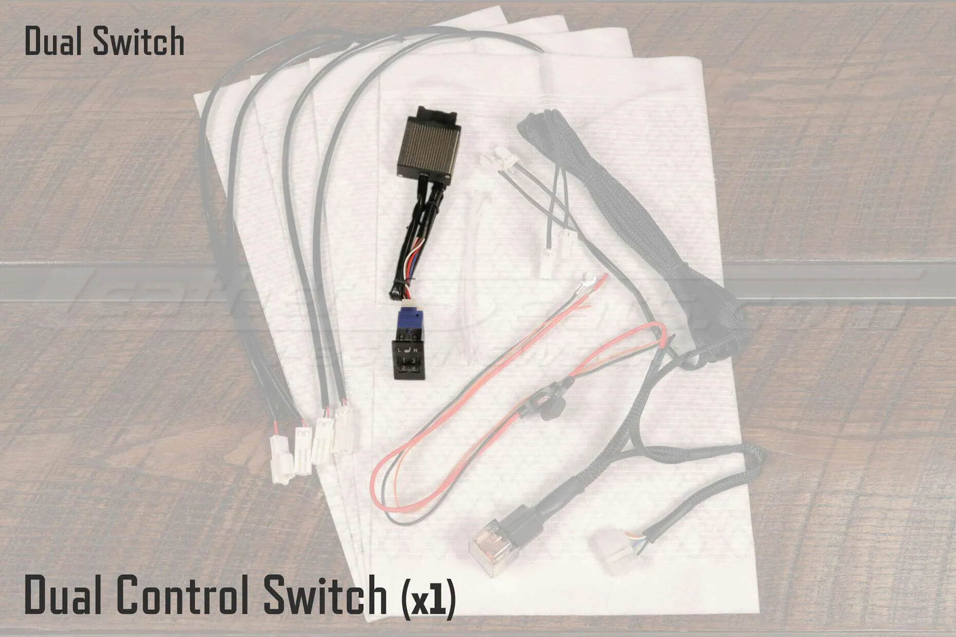 Dual Control Switch for Seat Heaters