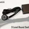Round Switch Seat Heater - 3 Level Round Switch