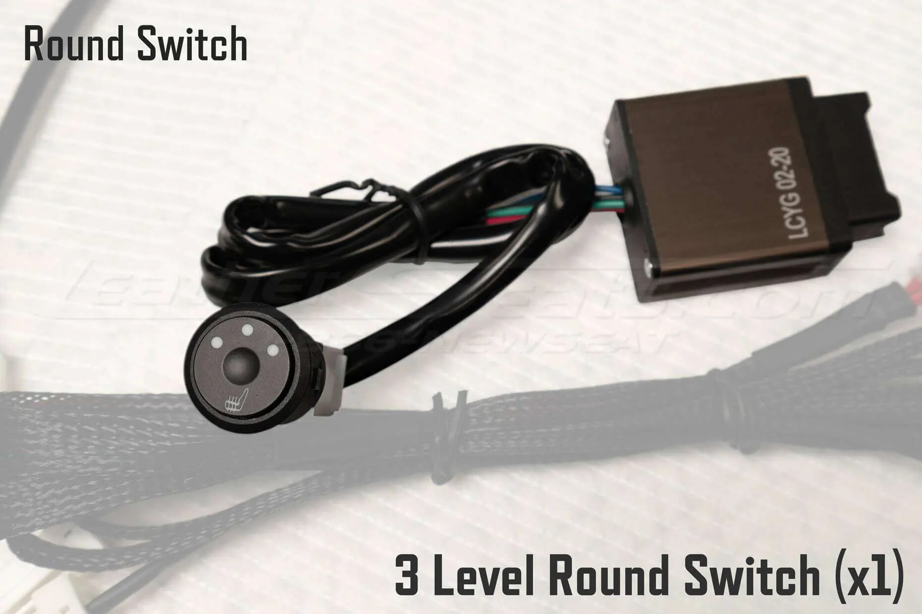 Round Switch | Seat Heater Kit