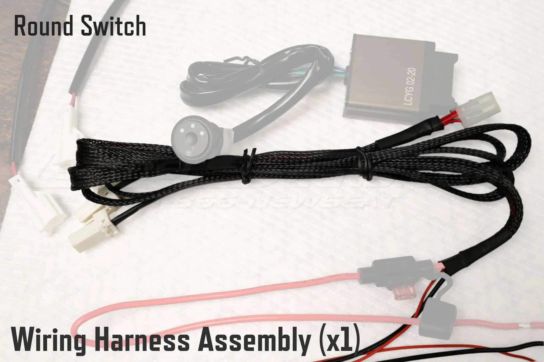 Seat Heater Kit With Illuminated 3 Position Switch - Raney's Truck Parts