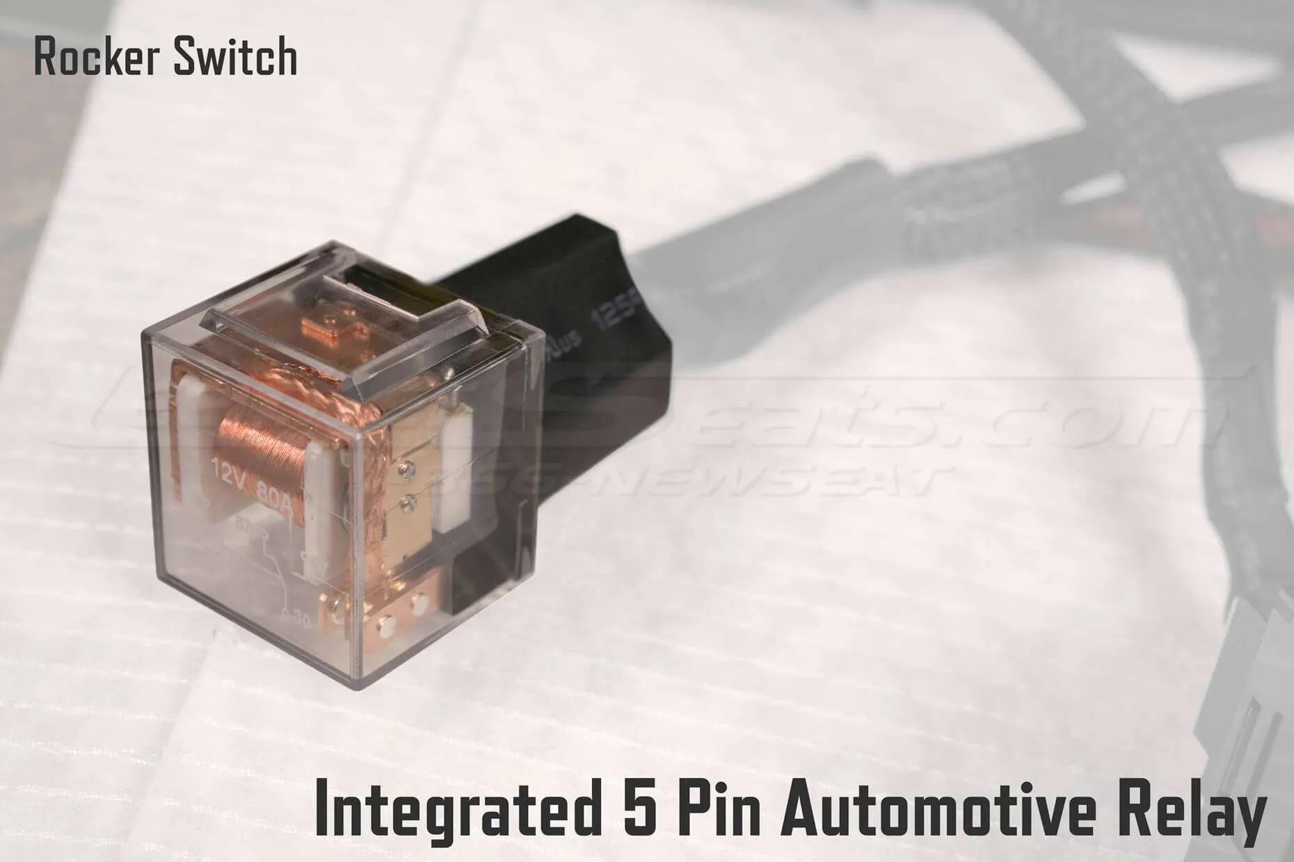 Rocket Switch Integrated 5 Pin Automotive Relay