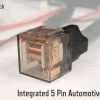 Dual Switch Automotive Seat Heaters Integrated 5 Pin Automotive Relay