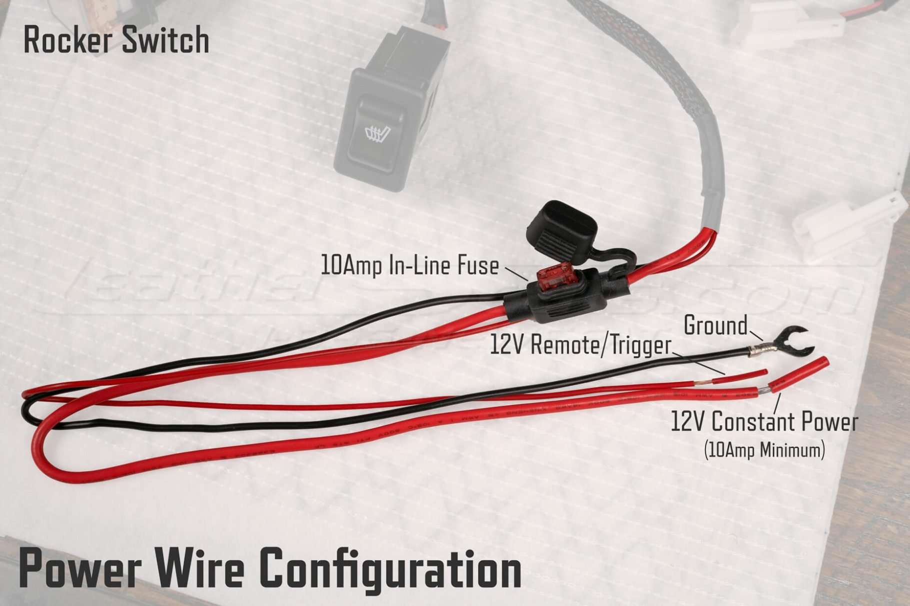 Rocker Switch Seat Heater Wire Configuration