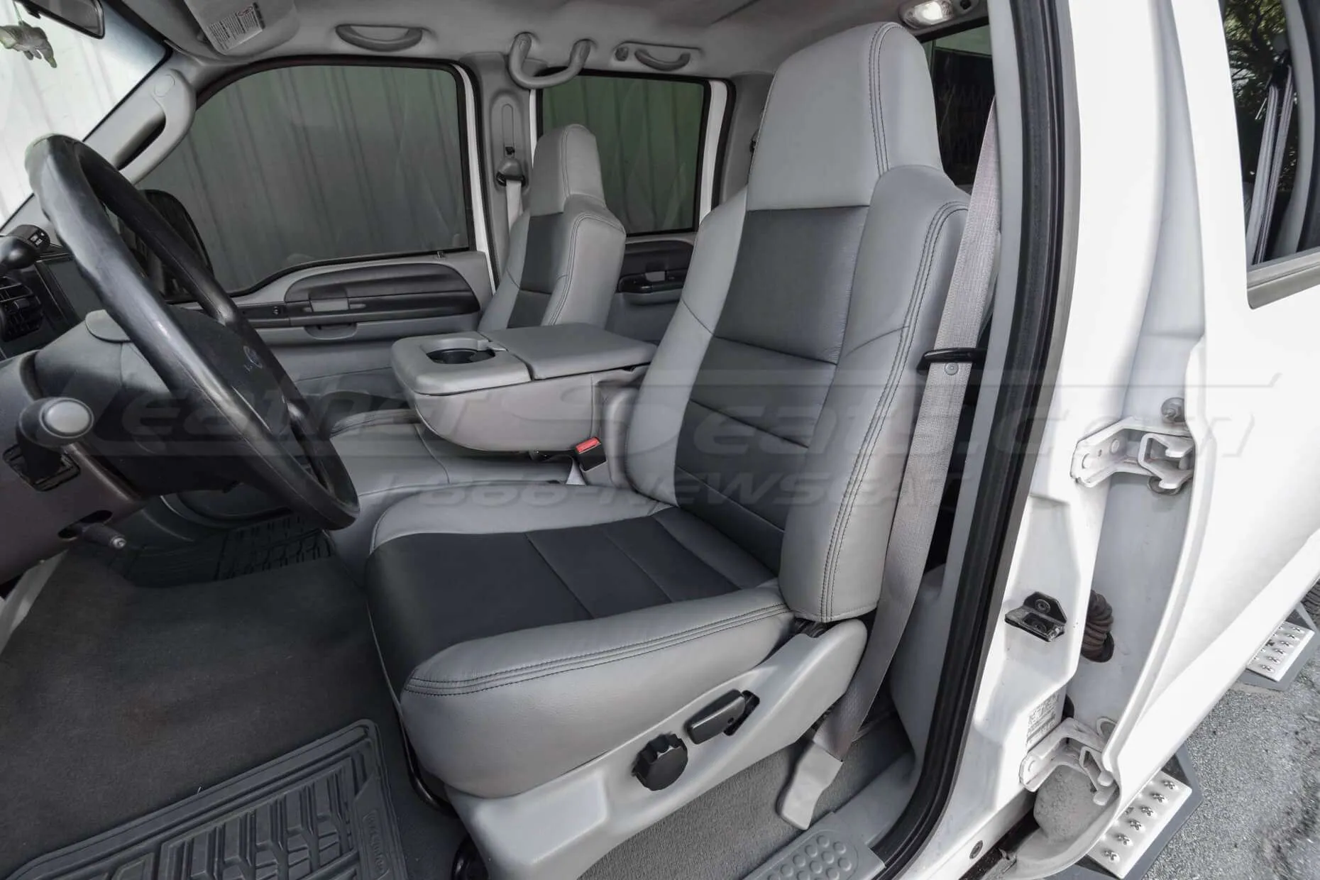 Installed leather seats for Ford Superduty - Front drivers side
