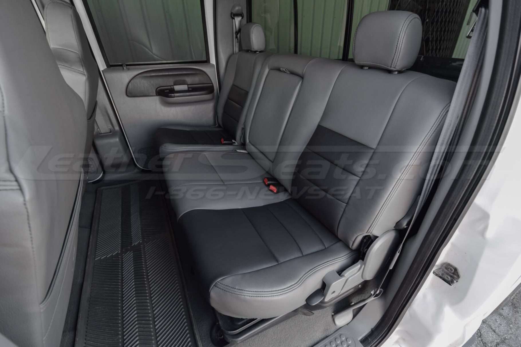 Rear seats from driver's side