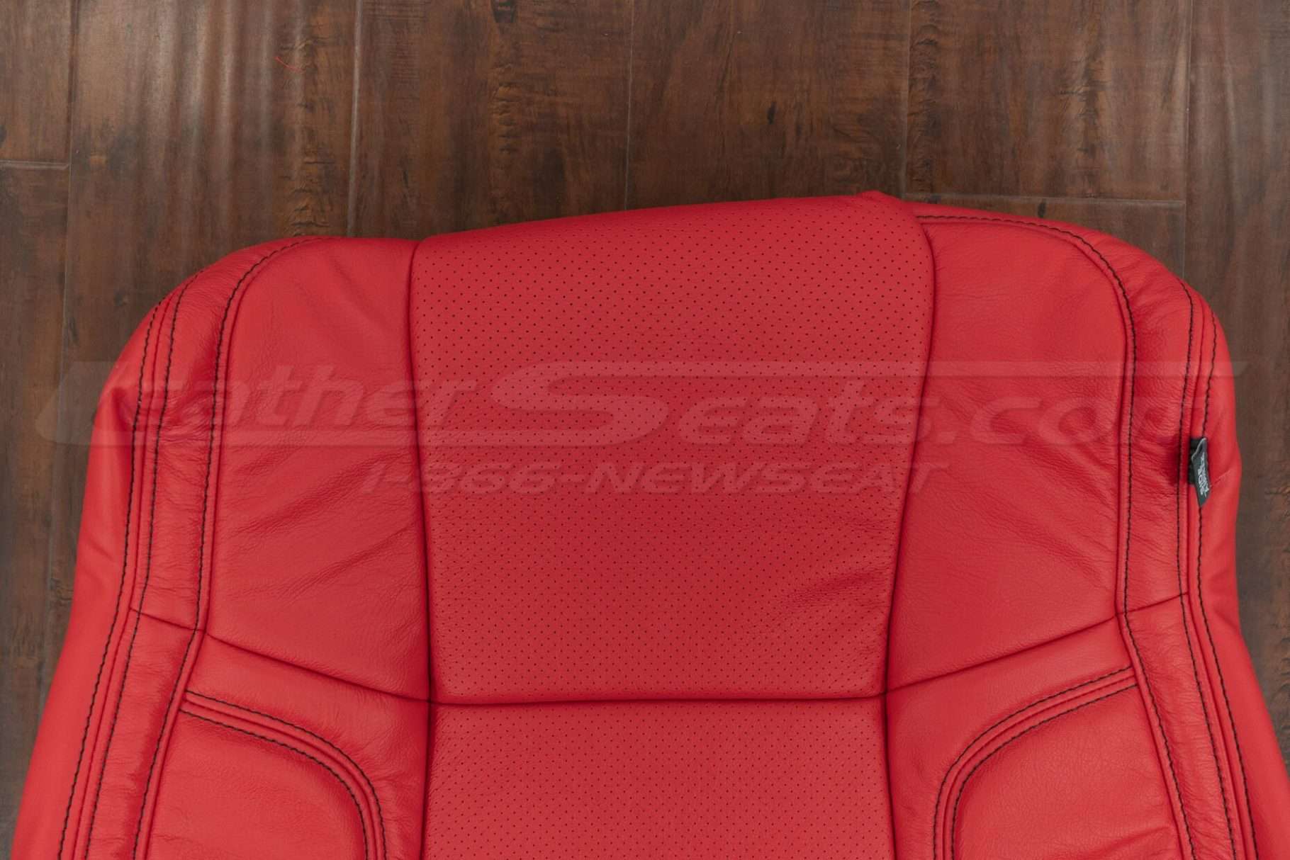 Upper section of front backrest