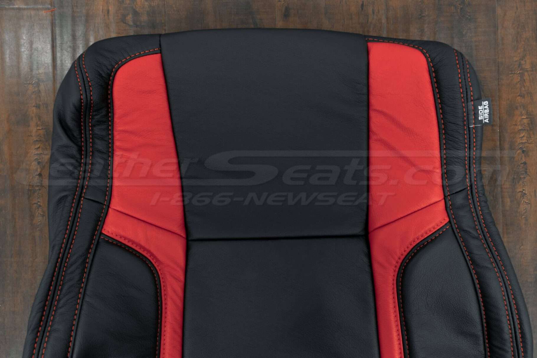 Upper section of backrest