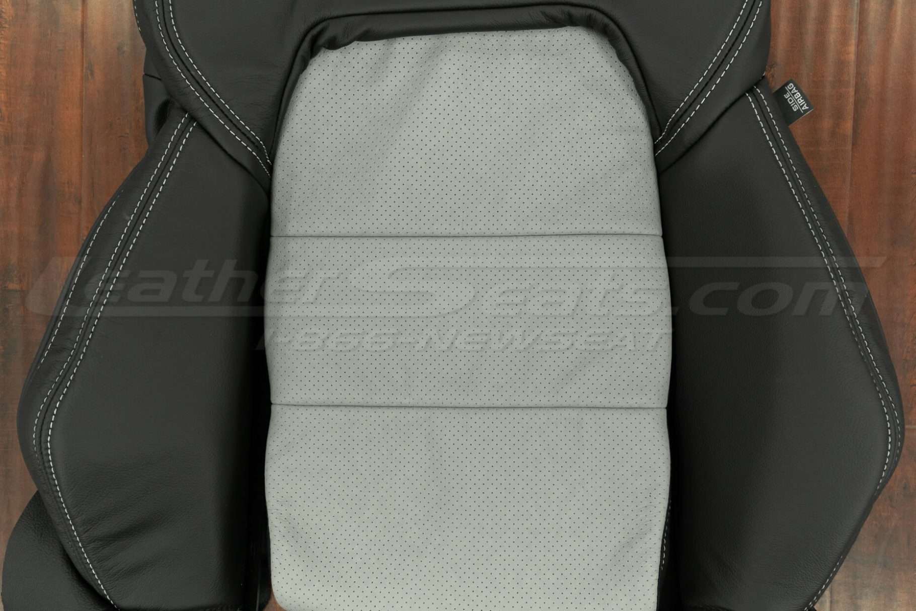 Perforated Frost inserts on backrest