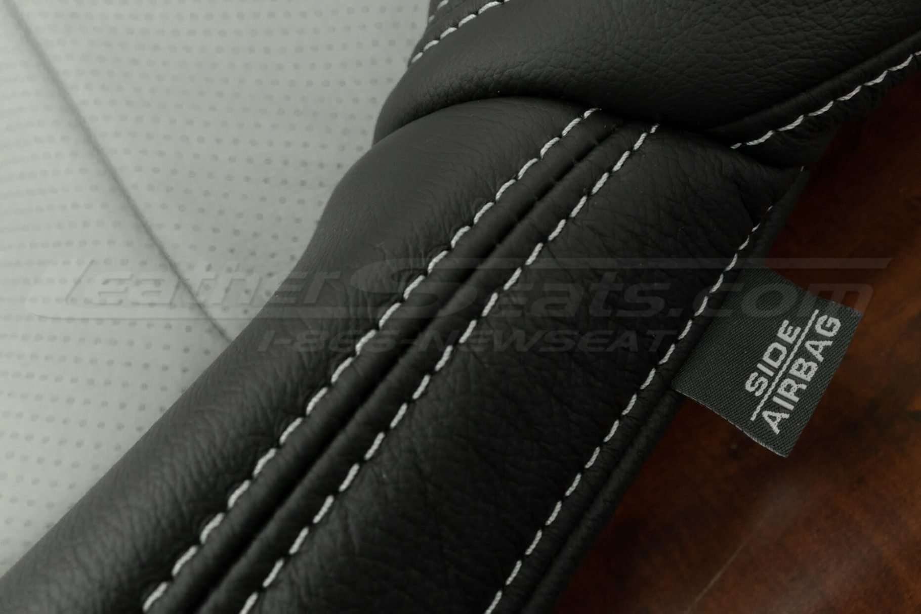 Side airbag tag on backrest