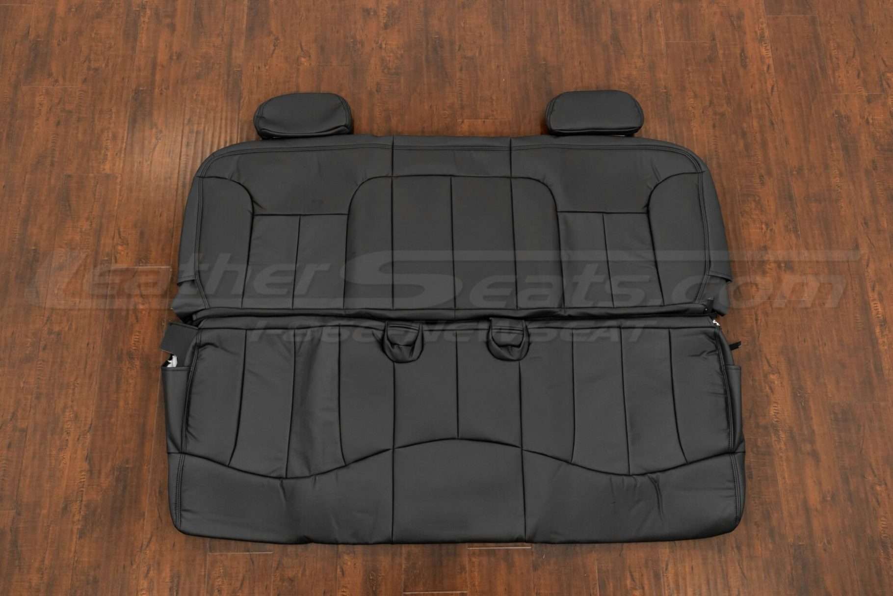 Chevrolet Silverado Extended Cab - Leather Seats - Dark Graphite - Rear seat upholstery