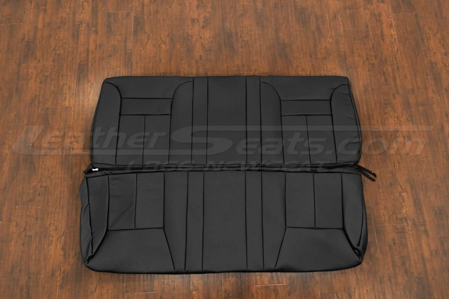 1999-2001 Dodge Ram Quad Cab Leather Kit - Black. - Rear seat upholstery